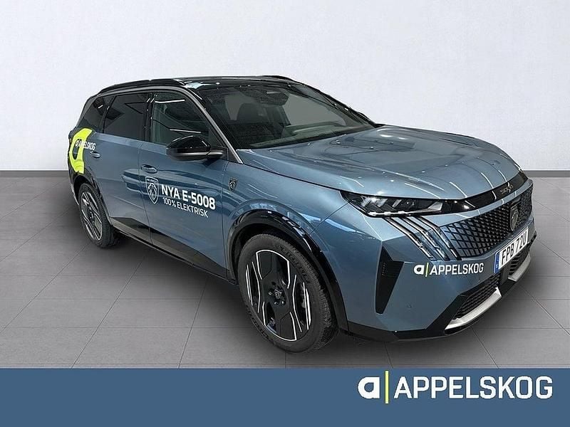Begagnad Peugeot e-5008 GTi 157 kW (214 HK) 2024 Blå SUV