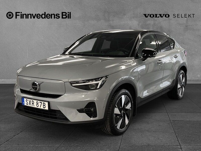 Grå Begagnad 2024 Volvo EC40 Ultra SUV | 519 000 kr (Lite dyr) - Bild 1/4