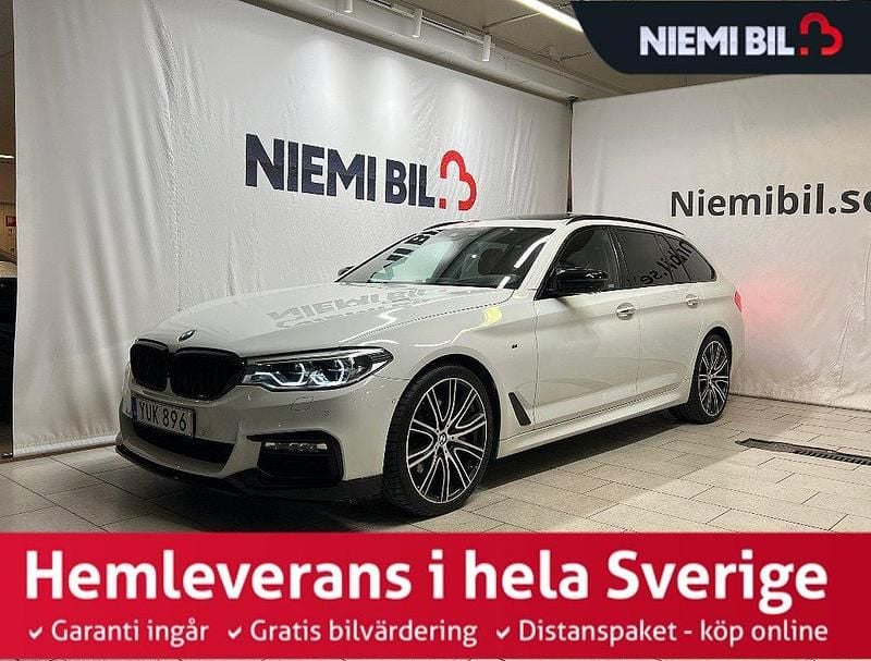 Vit Begagnad 2017 BMW 530 M Sport Kombi | 339 900 kr (Dyr) - Bild 1/3
