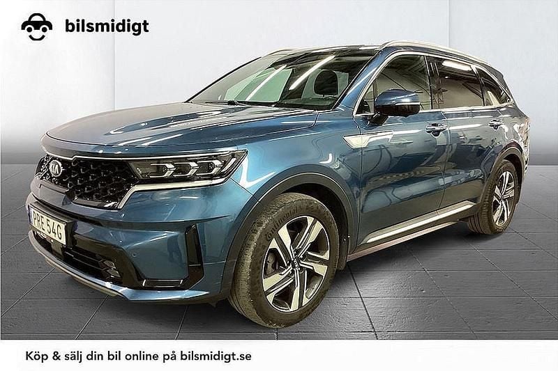 Blå Begagnad 2021 Kia Sorento Advance SUV | 419 800 kr (Bra pris) - Bild 1/3