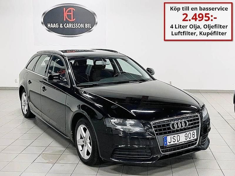 Svart Begagnad 2009 Audi A4 Kombi | 59 000 kr (Dyr) - Bild 1/4