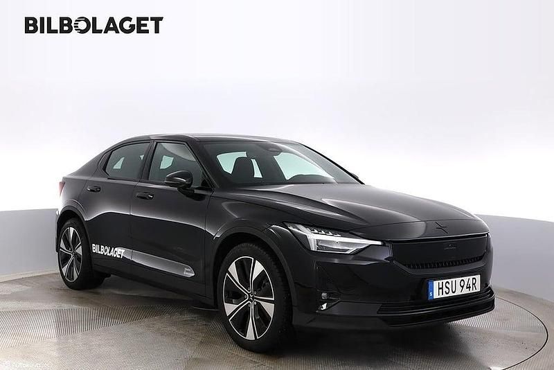 Svart Begagnad 2024 Polestar 2 Plus Halvkombi | 539 500 kr - Bild 1/4