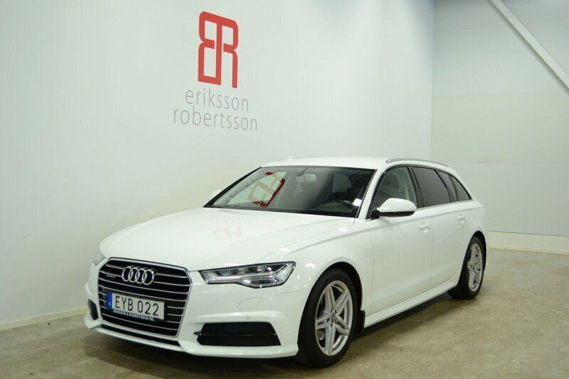 Vit Begagnad 2018 Audi A6 Kombi | 219 900 kr (Marknadspris) - Bild 1/4