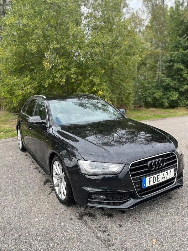 Svart Begagnad 2014 Audi A4 Kombi | 100 000 kr (Bra pris) - Bild 1/4