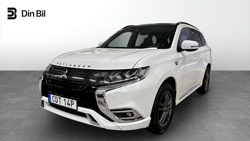 Vit Begagnad 2019 Mitsubishi Outlander P-HEV Edition SUV | 209 900 kr (Marknadspris) - Bild 1/4