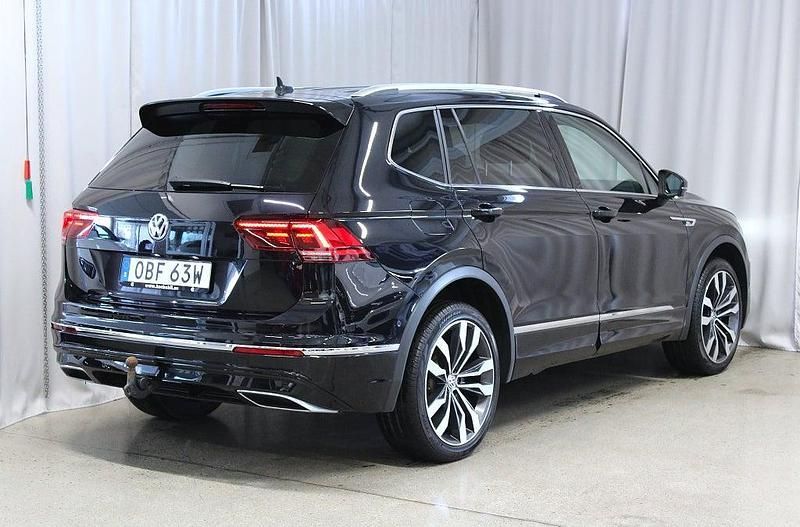 Begagnad VW Tiguan Allspace S 200 HK (147 kW) 2020 Svart SUV