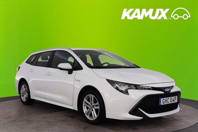 Vit Begagnad 2021 Toyota Corolla Active Kombi | 214 800 kr (Bra pris) - Bild 1/4