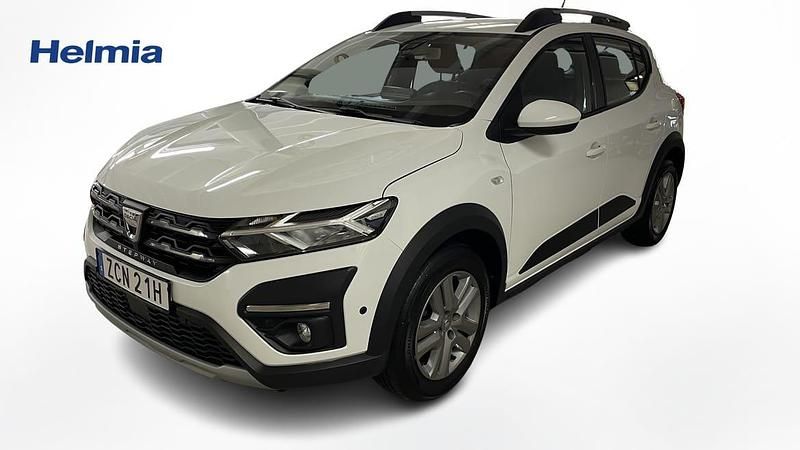 Vit Begagnad 2022 Dacia Sandero Comfort SUV | 139 000 kr (Marknadspris) - Bild 1/4