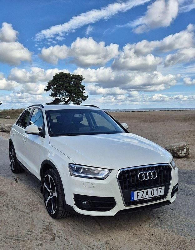 Vit Begagnad 2014 Audi Q3 Comfort SUV | 120 000 kr (Lite dyr) - Bild 1/4