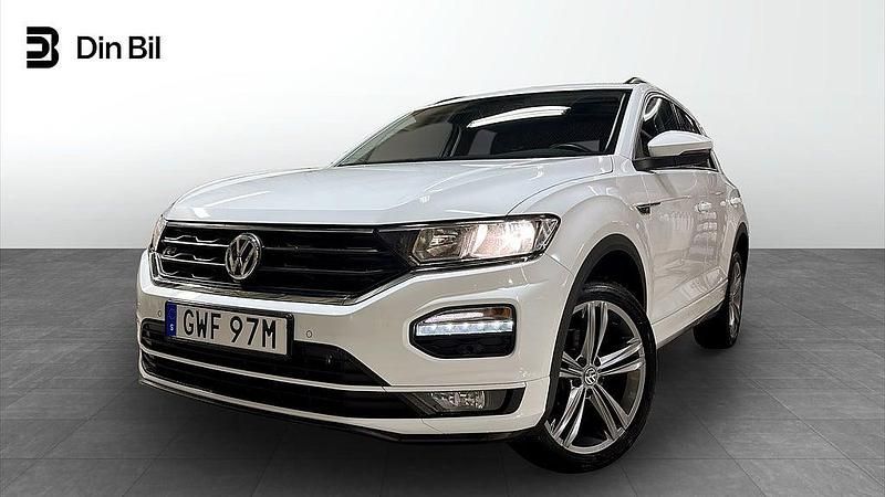 Begagnad VW T-Roc R-line 116 HK (85 kW) 2020 Vit SUV