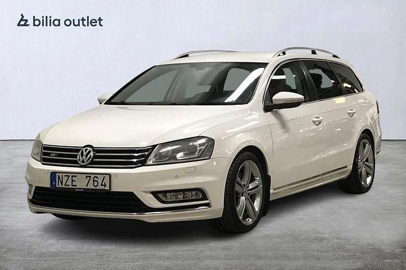 Vit Begagnad 2013 VW Passat Kombi | 99 900 kr (Marknadspris) - Bild 1/4