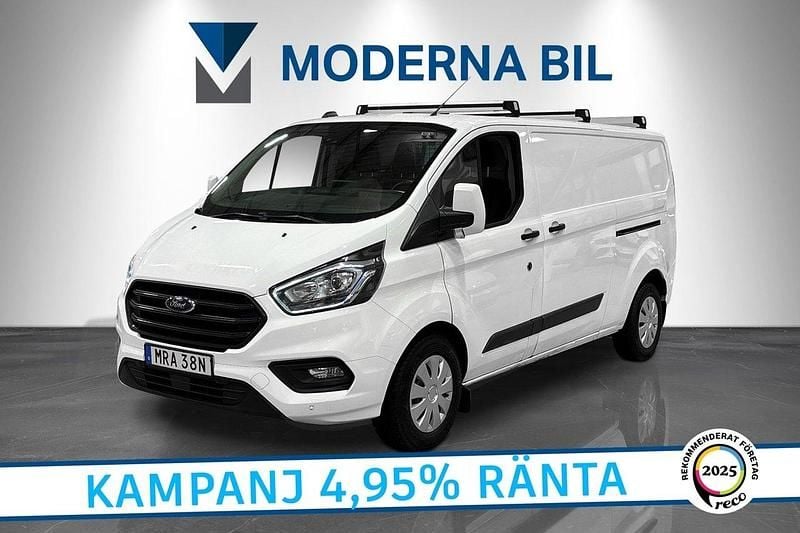 Vit Begagnad 2024 Ford Transit Custom Van | 234 900 kr - Bild 1/4