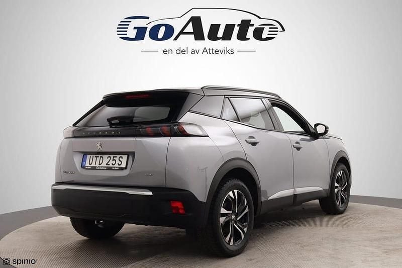 Begagnad Peugeot e-2008 GT 100 kW (137 HK) 2022 Grå SUV