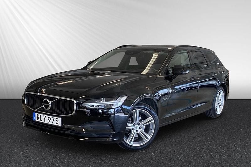 Svart Begagnad 2017 Volvo V90 Business Edition Kombi | 209 900 kr (Marknadspris) - Bild 1/4
