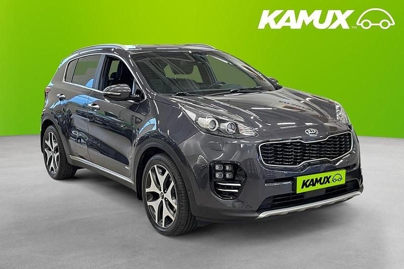 Silver/grå Begagnad 2017 Kia Sportage GT-Line SUV | 189 800 kr (Marknadspris) - Bild 1/4