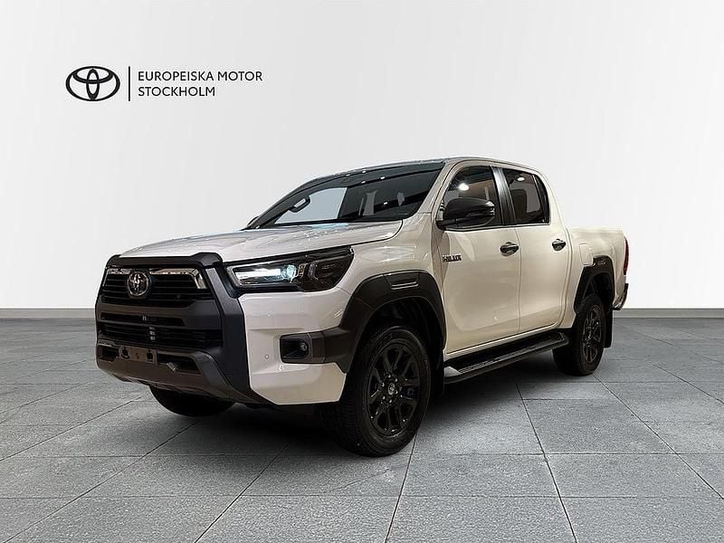 Vit Ny 2025 Toyota HiLux Pickup | 699 900 kr (Bra pris) - Bild 1/4
