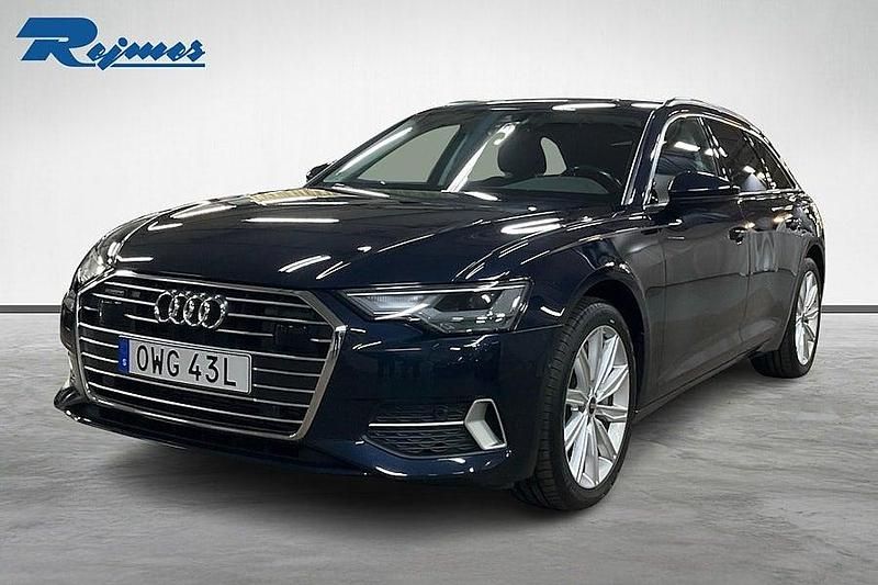 Blå Begagnad 2022 Audi A6 Proline Kombi | 379 800 kr (Marknadspris) - Bild 1/4