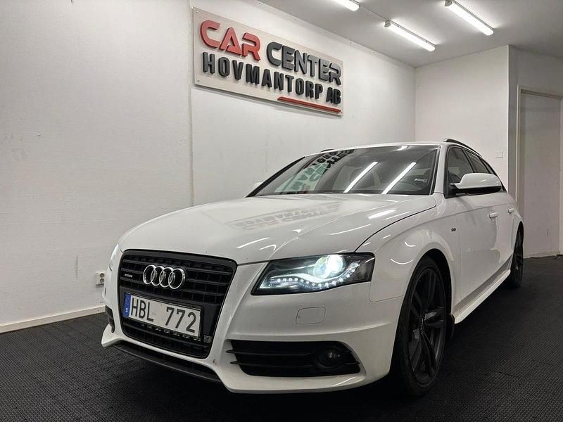 Vit Begagnad 2010 Audi A4 Kombi | 89 900 kr (Marknadspris) - Bild 1/4