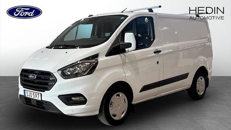 Vit Begagnad 2022 Ford Transit Custom Pickup | 269 900 kr (Lite dyr) - Bild 1/4