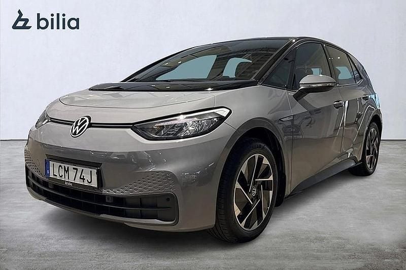 Begagnad VW ID.3 Pro Performance 152 kW (207 HK) 2022 Grå Halvkombi
