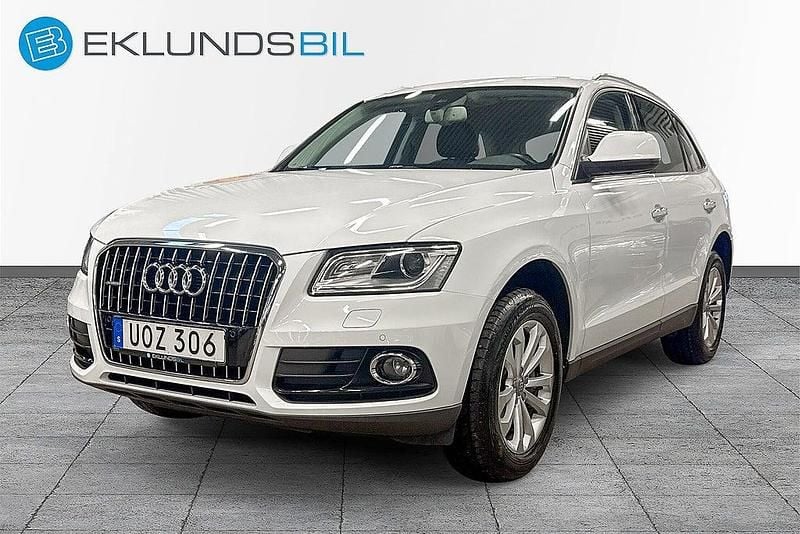 Glacier white metallic Begagnad 2014 Audi Q5 Design SUV | 149 900 kr (Marknadspris) - Bild 1/4
