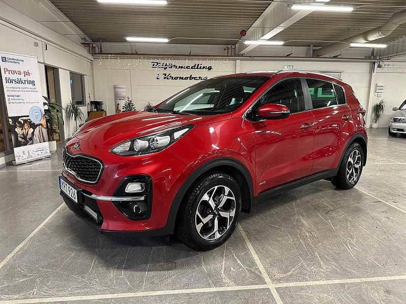 Röd Begagnad 2018 Kia Sportage Advance SUV | 169 900 kr (Marknadspris) - Bild 1/4