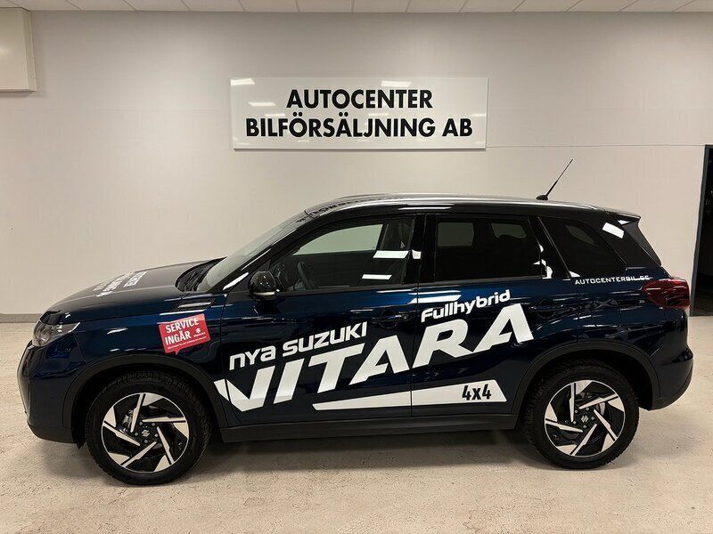 Blå Ny 2024 Suzuki Vitara SUV | 334 900 kr - Bild 1/4