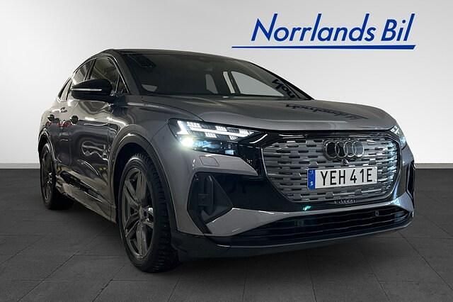 Begagnad Audi Q4 Sportback e-tron Proline 219 kW (299 HK) 2022 Tyfongrå metallic SUV