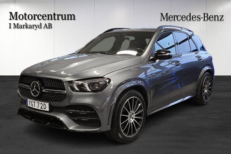 Selenitgrå metallic Begagnad 2022 Mercedes GLE350 AMG SUV | 599 000 kr (Bra pris) - Bild 1/4