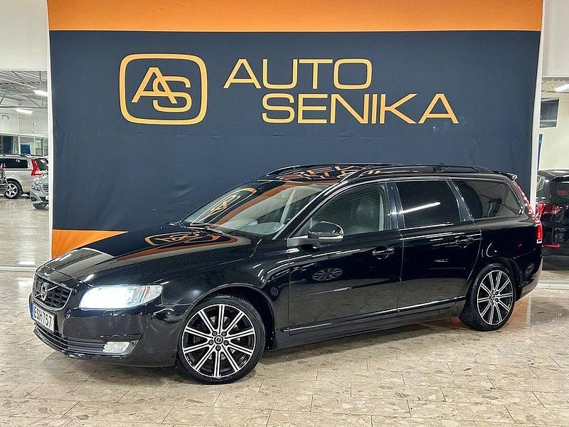 Svart Begagnad 2015 Volvo V70 Dynamic Kombi | 149 900 kr (Lite dyr) - Bild 1/4