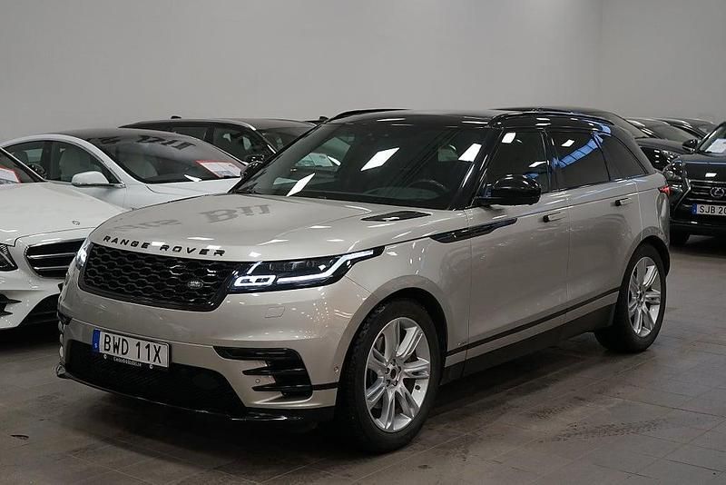 Begagnad Land Rover Range Rover Velar R-Dynamic 301 HK (221 kW) 2019 Silver SUV
