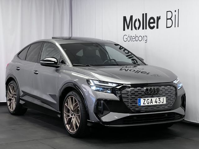 Tyfongrå metallic Begagnad 2023 Audi Q4 Sportback e-tron Edition .1 SUV | 469 900 kr (Superpris) - Bild 1/4