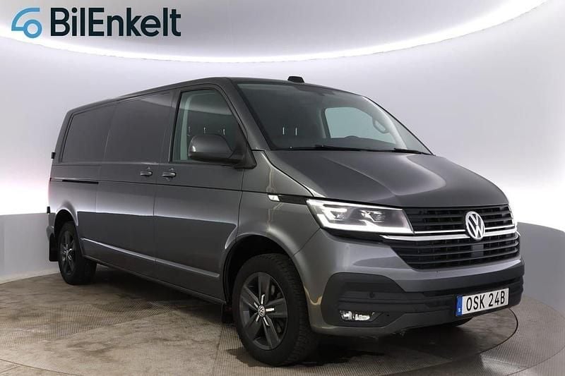Grå Begagnad 2020 VW T6.1 SE Van | 349 900 kr (Marknadspris) - Bild 1/4
