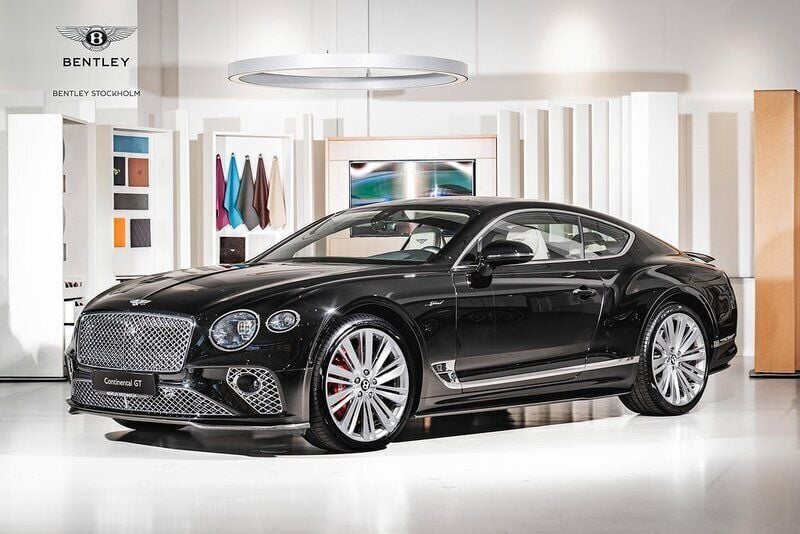 Svart Begagnad 2022 Bentley Continental GT Sportkupé | 2 745 000 kr - Bild 1/4