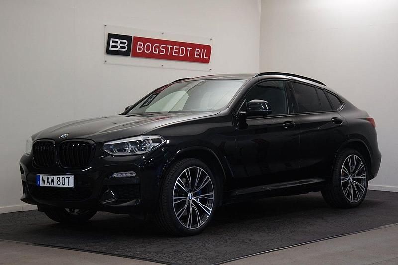 Svart Begagnad 2019 BMW X4 M Sport SUV | 419 000 kr (Marknadspris) - Bild 1/4