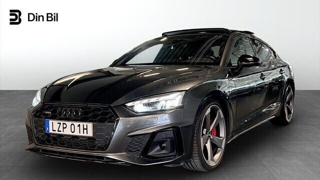 Daytonagrå pärleffekt Begagnad 2022 Audi A5 Sportback S-Line Halvkombi | 499 000 kr - Bild 1/4