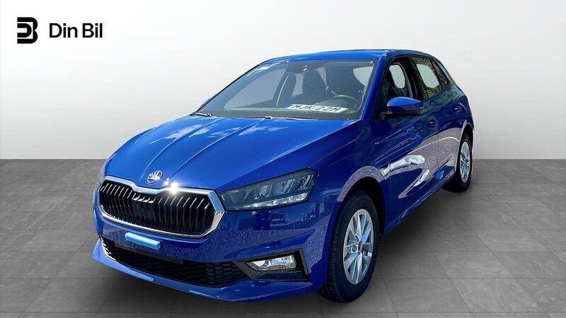 Blå Ny 2025 Skoda Fabia Selection Halvkombi | 225 000 kr (Marknadspris) - Bild 1/4