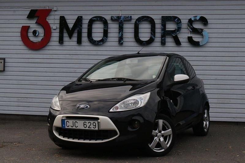 Svart Begagnad 2010 Ford Ka Titanium Halvkombi | 39 900 kr (Lite dyr) - Bild 1/4