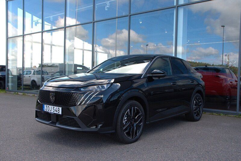 Svart Ny 2024 Peugeot 3008 GT SUV | 409 900 kr (Lite dyr) - Bild 1/4