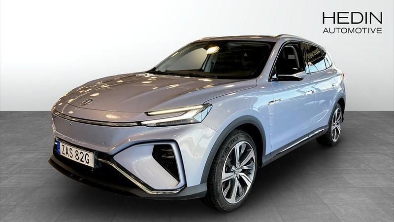 Blå (blue) Begagnad 2021 MG Marvel R Luxury SUV | 279 900 kr - Bild 1/4