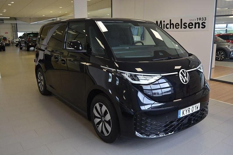 Svart Ny 2024 VW ID. Buzz Van | 559 900 kr - Bild 1/4