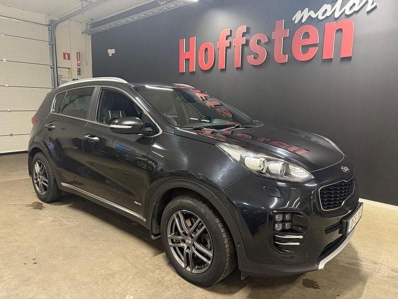 Svart Begagnad 2016 Kia Sportage GT-Line SUV | 159 900 kr (Marknadspris) - Bild 1/4
