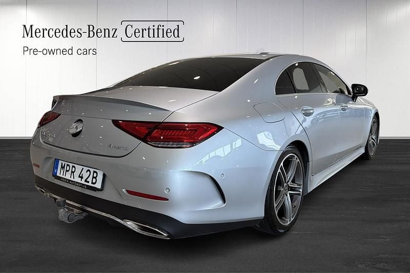Begagnad Mercedes CLS450 Premium Plus 367 HK (269 kW) 2022 Silver Sedan