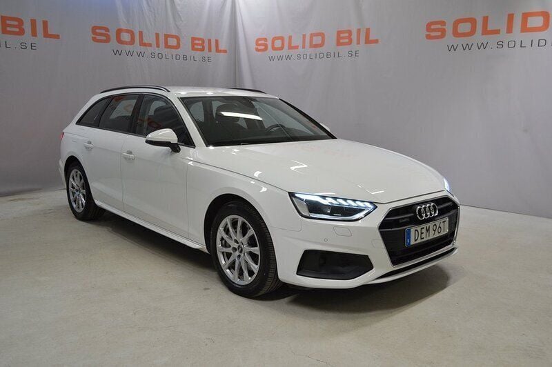 Vit Begagnad 2022 Audi A4 Kombi | 299 900 kr (Bra pris) - Bild 1/4
