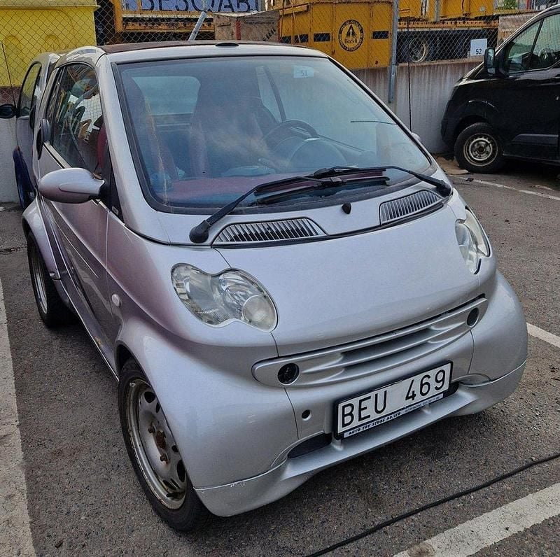 Silver Begagnad 2001 Smart ForTwo Cabrio Brabus Cab | 19 900 kr - Bild 1/4
