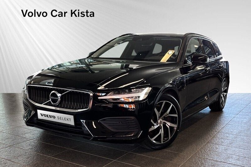 Svart Begagnad 2020 Volvo V60 Momentum Kombi | 269 900 kr (Marknadspris) - Bild 1/4