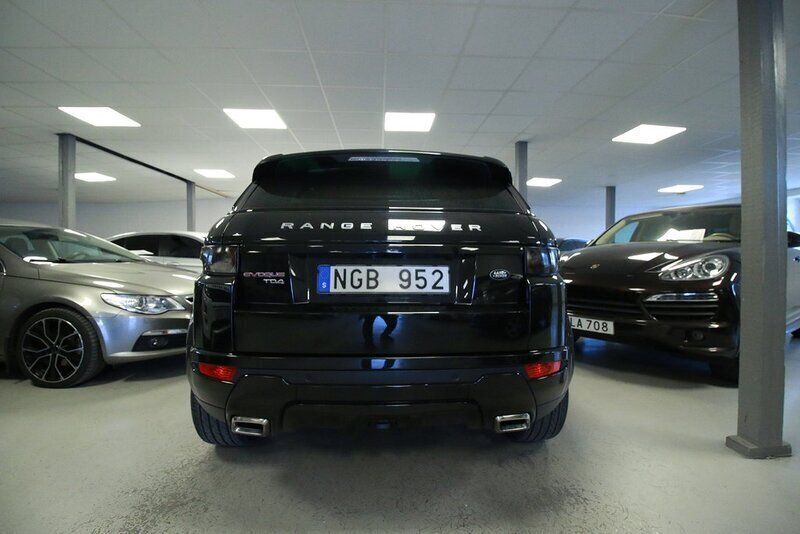 Begagnad Land Rover Range Rover evoque Dynamic 191 HK (140 kW) 2012 Svart SUV