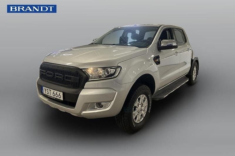 Grå Begagnad 2019 Ford Ranger XLT Pickup | 281 250 kr (Bra pris) - Bild 1/4