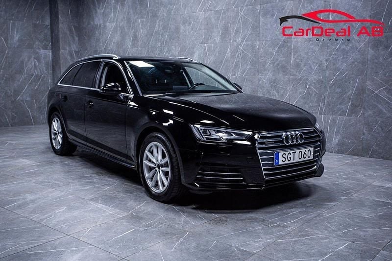Svart Begagnad 2017 Audi A4 Proline Kombi | 188 800 kr (Bra pris) - Bild 1/4