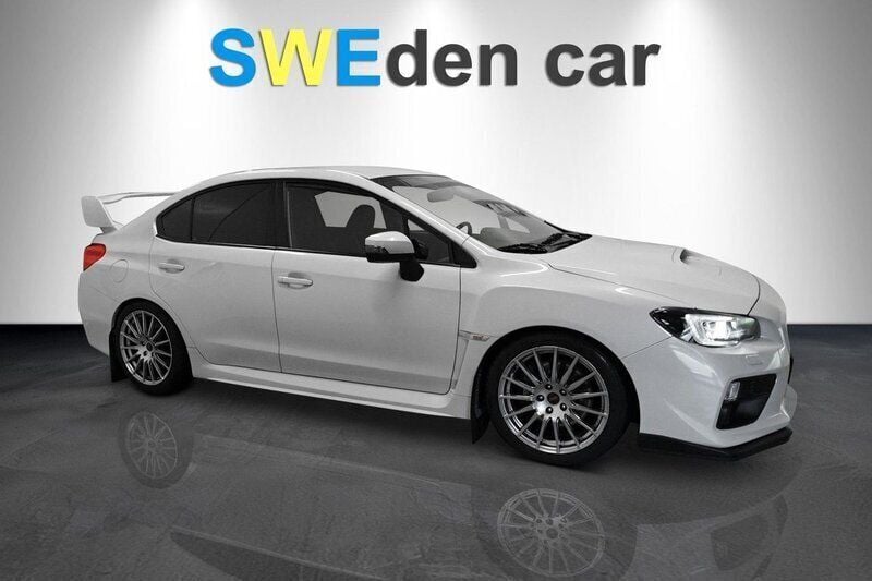 Vit Begagnad 2016 Subaru WRX STI Sedan | 449 000 kr - Bild 1/4